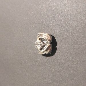 Pandora swans heart charm